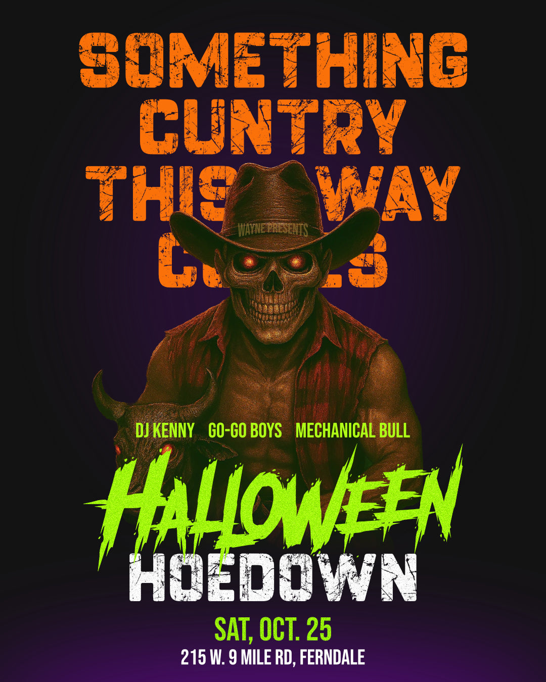 Halloween Cuntry Hoedown