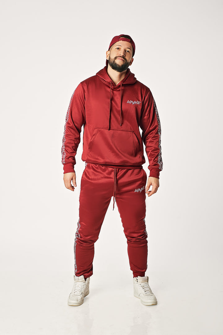 Red Licorice Jogging Suit
