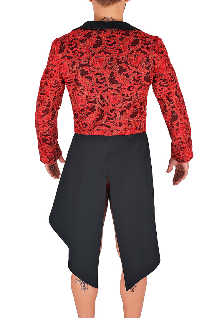 Crystal Hibiscus Suit Jacket