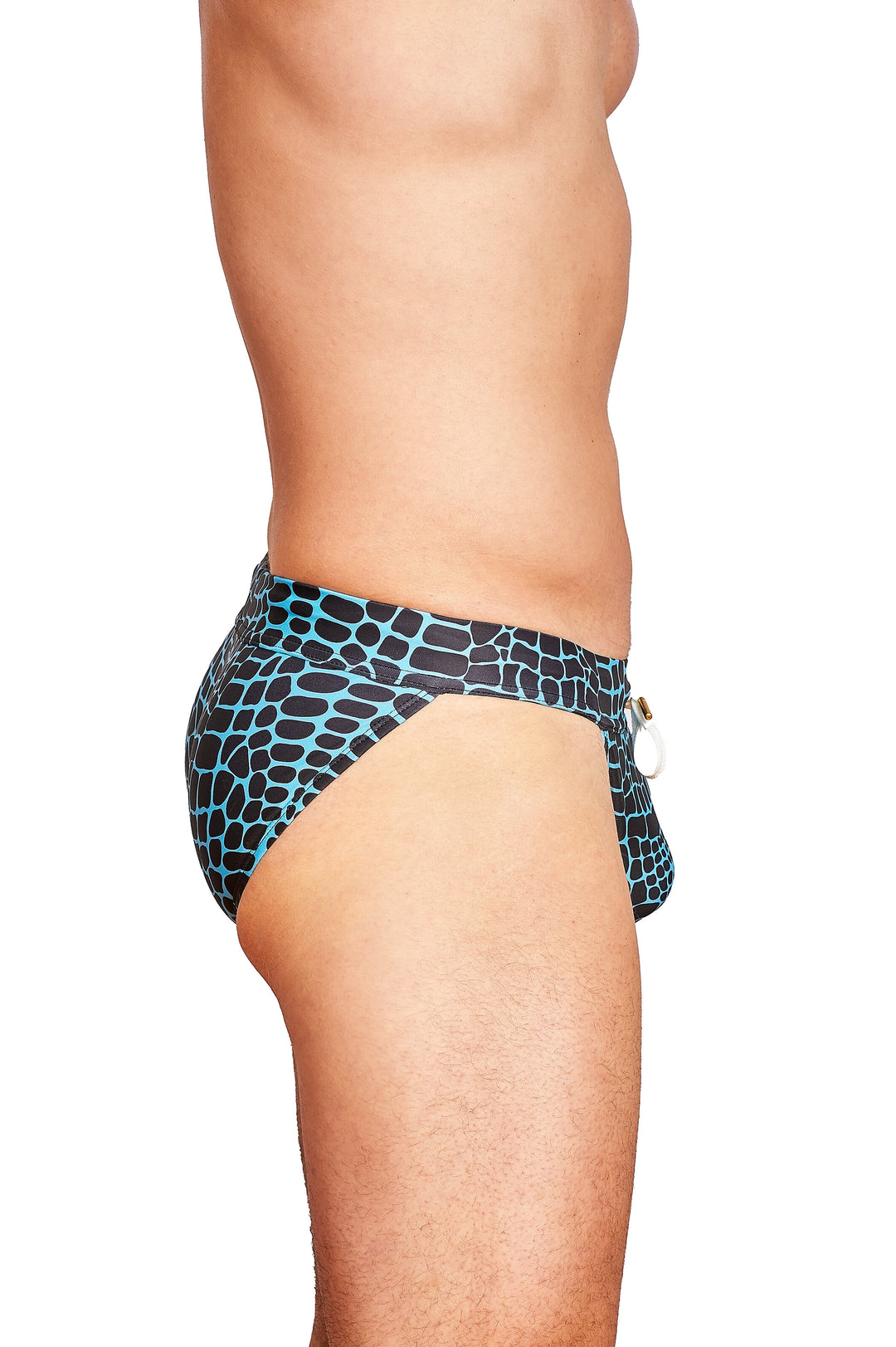 Blue Reptile Sports Swim Brief