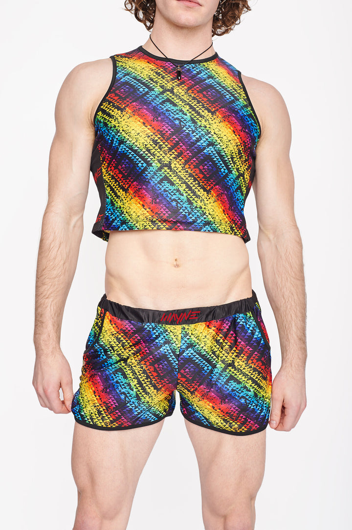 Rainbow Crop Top