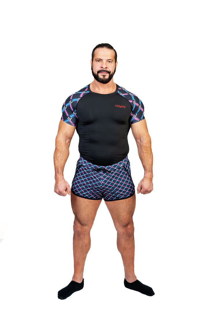 Retro Wayne Hybrid Swim Short